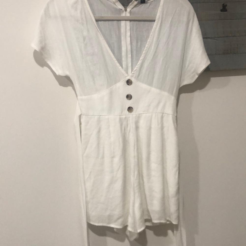 white romper